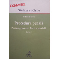 Procedura penala - Partea generala. Partea speciala, editia 2