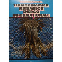 Termodinamica sistemelor energo informationale