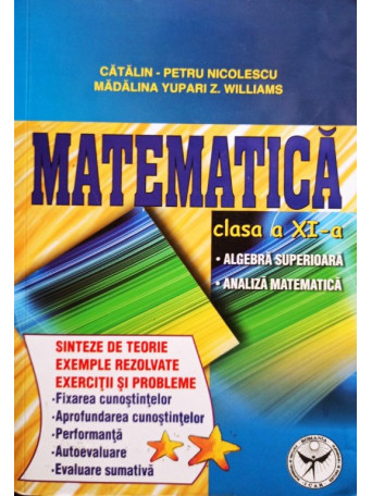 Matematica clasa a XIa