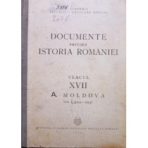 A. Moldova, vol. V