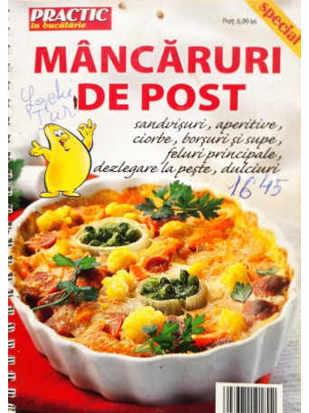 Mancaruri de post