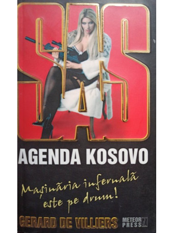 Gerard de Villiers - SAS - Agenda Kosovo - 2008 - brosata