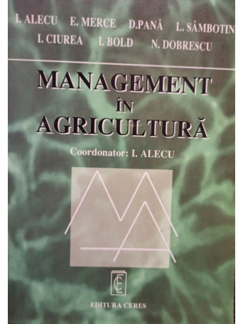 Management in agricultura