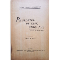 Pe frontul de vest, nimic nou - Editia a doua