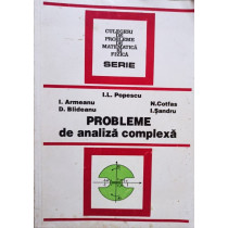 Probleme de analiza complexa