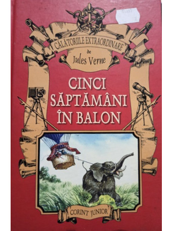 Jules Verne - Cinci saptamani in balon - 2005 - Cartonata