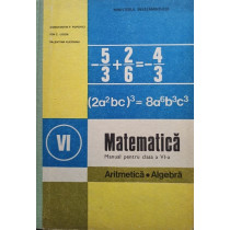 Matematica - Manual pentru clasa a VI-a