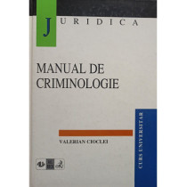 Manual de criminologie