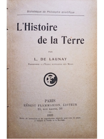 L'Histoire de la Terre