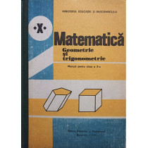 Matematica - Manual pentru clasa a X-a (Geometrie si trigonometrie)