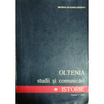 Oltenia - Studii si comunicari - Istorie