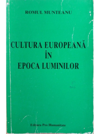 Cultura europeana in epoca luminilor