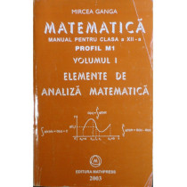 Matematica - Manual pentru clasa a XII-a