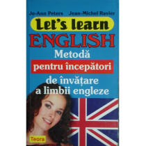 Let's learn english - Metoda pentru incepatori de invatare a limbii engleze