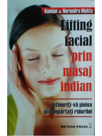 Lifting facial prin masaj indian