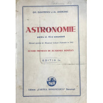 Astronomie pentru cl. VII-a secundara