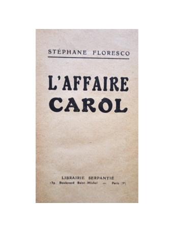 L'affaire Carol