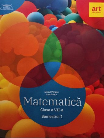 Marius Perianu - Matematica, clasa a VII-a, semestrul I - 2020 - Brosata