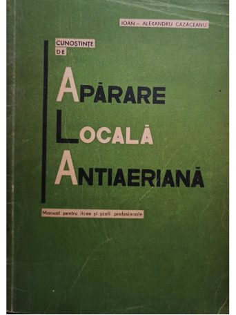 Cunostinte de aparare locala antiaeriana