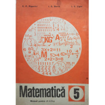 Matematica. Manual pentru clasa a V-a