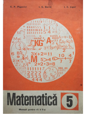 Matematica. Manual pentru clasa a V-a