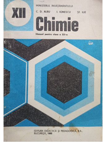 Chimie. Manual pentru clasa a XII-a