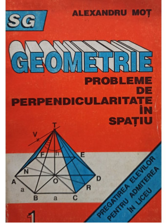 Geometrie. Probleme de perpendicularitate in spatiu