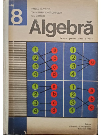 Ivanca Olivotto - Algebra. Manual pentru clasa a VIII-a - 1980 - Cartonata