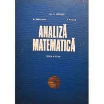 Analiza matematica II, editia a doua