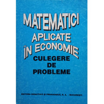 Matematici aplicate in economie