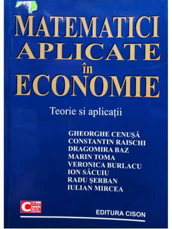 Matematici aplicate in economie