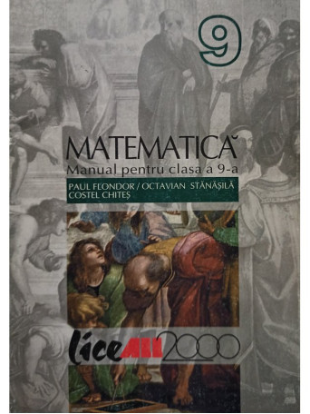 Matematica. Manual pentru clasa a 9-a