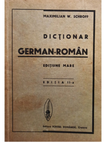 Dictionar german-roman, editia a II-a