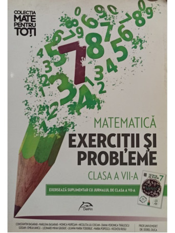 Constantin Basarab - Matematica. Exercitii si probleme clasa a VII-a - 2016 - Brosata