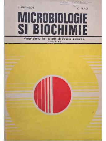 Microbiologie si biochimie