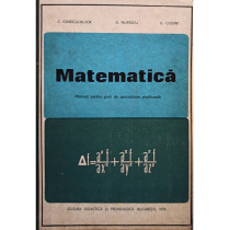 Matematica. Manual pentru scoli de specializare postliceala