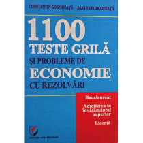 1100 teste grila si probleme de economie cu rezolvari