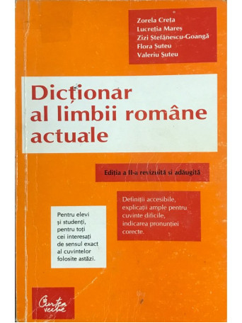 Dictionar al limbii romane actuale