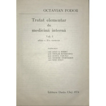 Tratat elementar de medicina interna, vol. 1 (ed. II)