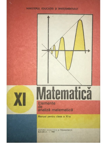 Matematica - Manual pentru clasa a XI-a