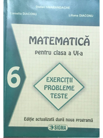 Matematica pentru clasa a VI-a