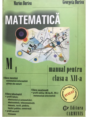 Matematica clasa a XII-a, M1