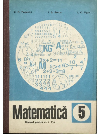 Matematica - Manual pentru clasa a V-a