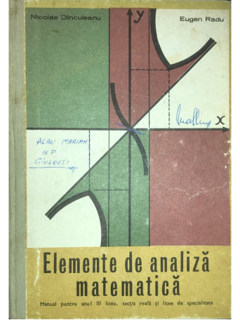 Elemente de analiza matematica