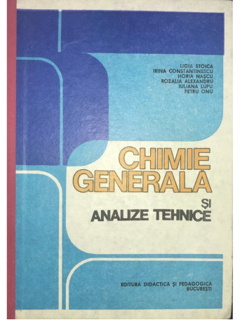 Chimie generala si analize tehnice