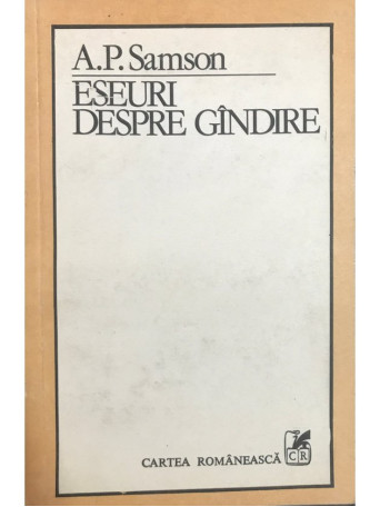 Eseuri despre gandire