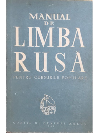 Manual de limba rusa pentru cursurile populare