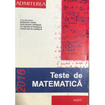 Teste de matematica - 2016