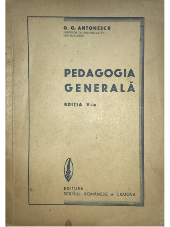 Pedagogia generala - ed. a V-a