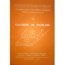 Culegere de probleme clasele IX - X